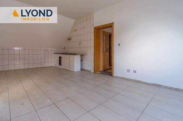 Küche und Essbereich