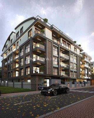 Apartments for Sale Near the Sea and Mall in Antalya Muratpasa