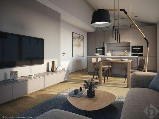 Wohnraum Einrichtungsbeispiel