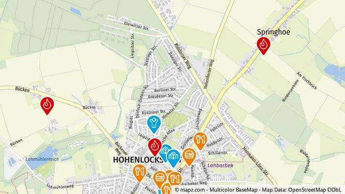 Geolyzer Kartenausschnitt