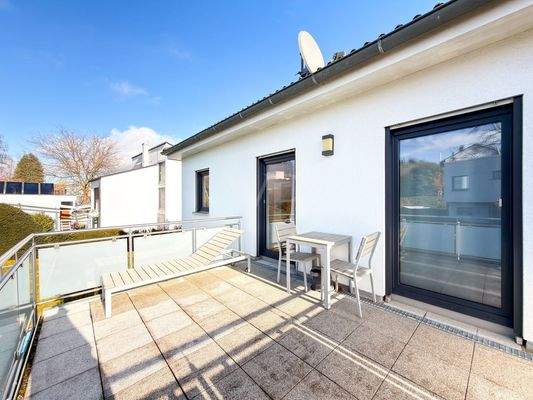 Süd-West Balkon im 1. Obergeschoss