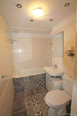 Innenliegendes Wannenbad