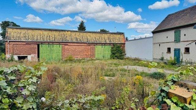 Blick in nordöstlichen Grundstücksbereich