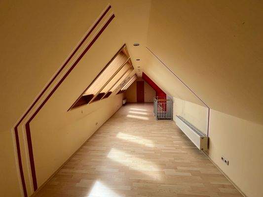 Ausgebauter Spitzboden