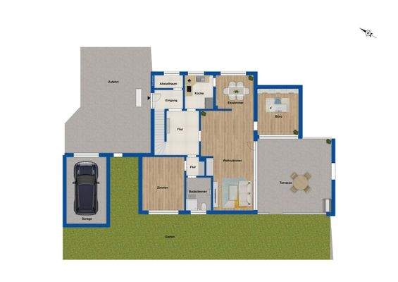 Grundriss Erdgeschoss