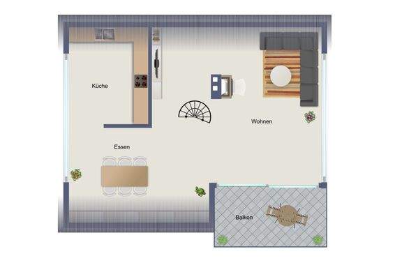 Grundriss Dachgeschoss