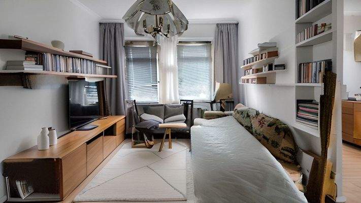 Wohnraum im  DG nach Renovierung