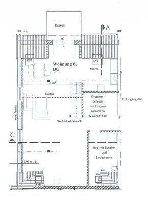 Grundriss Dachgeschoss