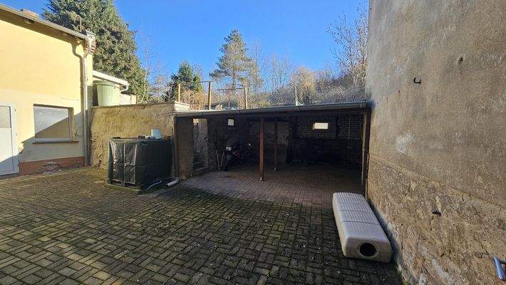 Blick in den Innenhof