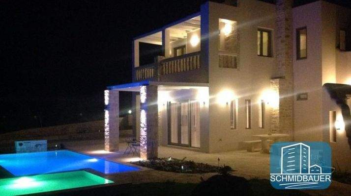 Kreta, Pitsidia - Villa mit fantastischem Berg- und Dorfblick zum Verkauf