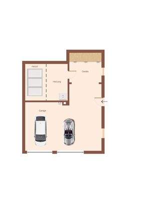 Skizze Erdgeschoss Anbau