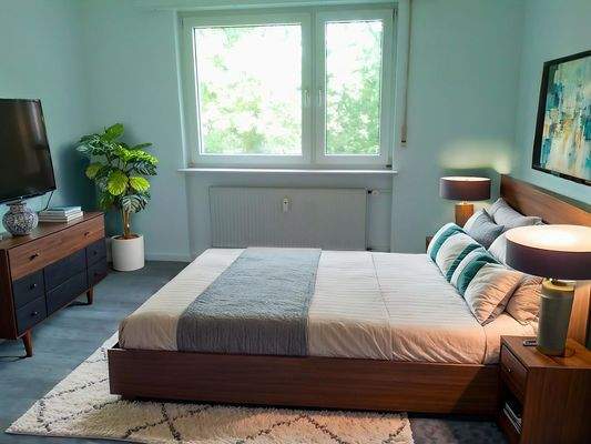 Schlafzimmer virtuelles Homestaging