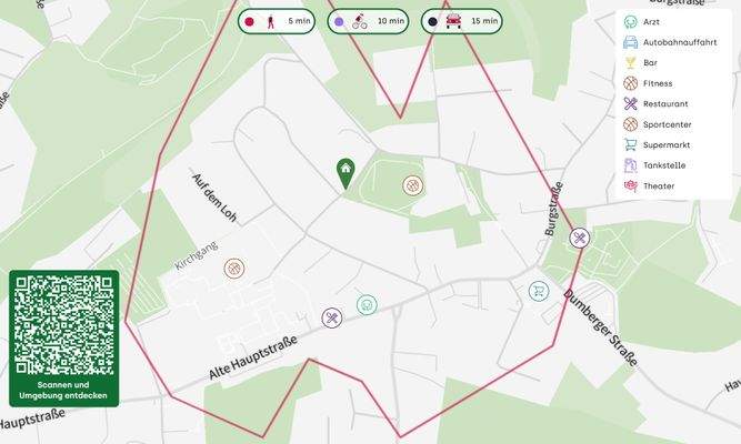 Lageplan (Nahaufnahme)