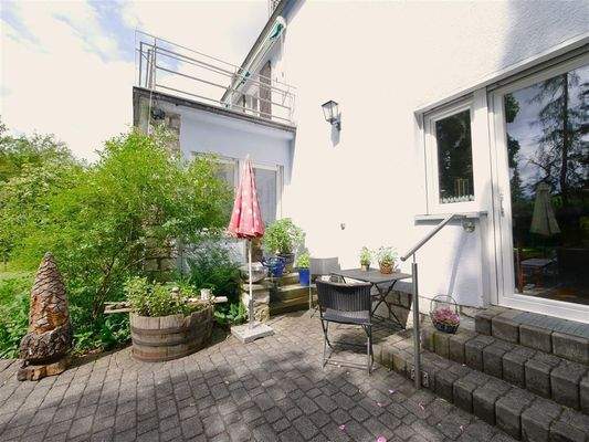 Zugang von Wintergarten und Küche