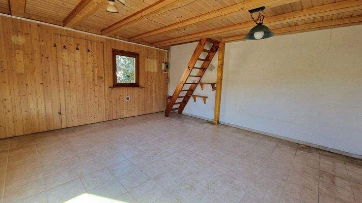 ...die ausgebaut ist...