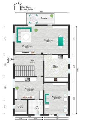 Grundriss - Erdgeschoss