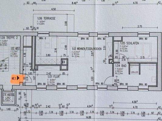 Grundriss WE 01 EG rechts 