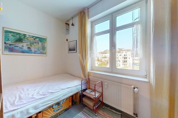 Teilansicht Schlafzimmer