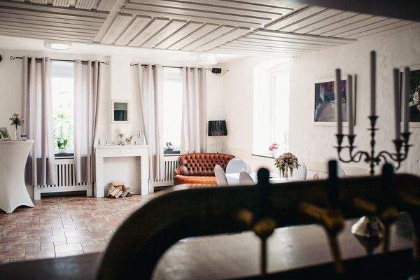 Eventbereich-Empfang mit Bar