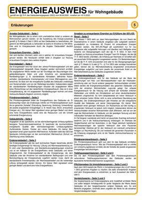 Energieausweis Seite 5