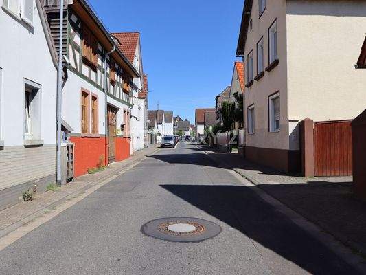 Verkehrsberuhigte Straße