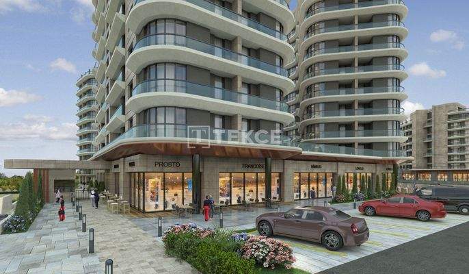 Spacious Properties in a Comprehensive Complex in Istanbul