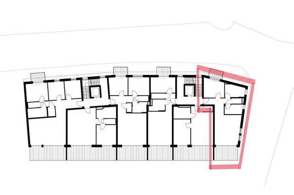 Lage 2.OG Top 6B, Wohnbauprojekt Pro20+ Kufstein