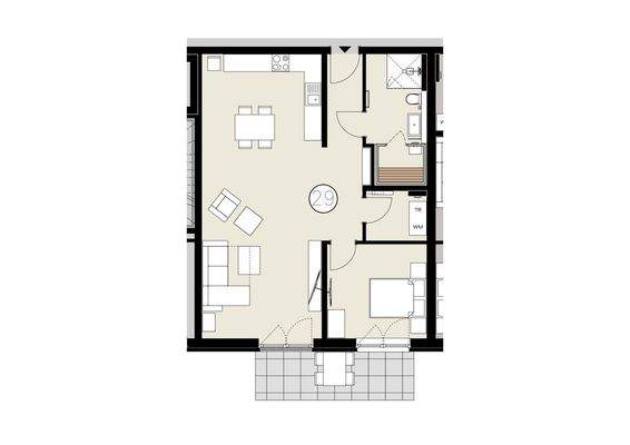 16.29 WE 29 - Haus 2 - Erdgeschoss