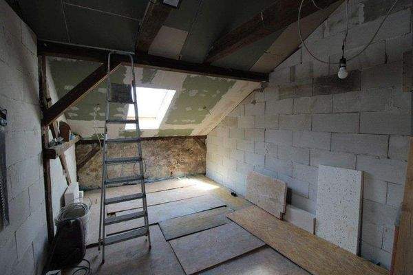 Raum vorbereitet zum Badausbau