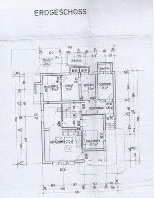Grundriss Erdgeschos