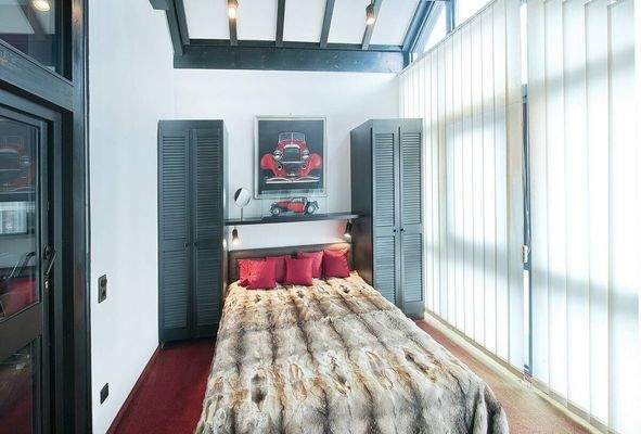 Gästebereich auf der Galerie