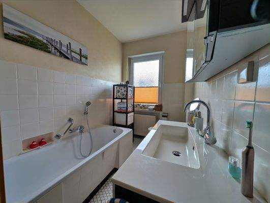 Badezimmer im Erdgeschoss