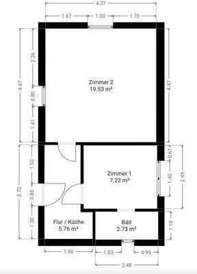 Nebengebäude Obergeschoss