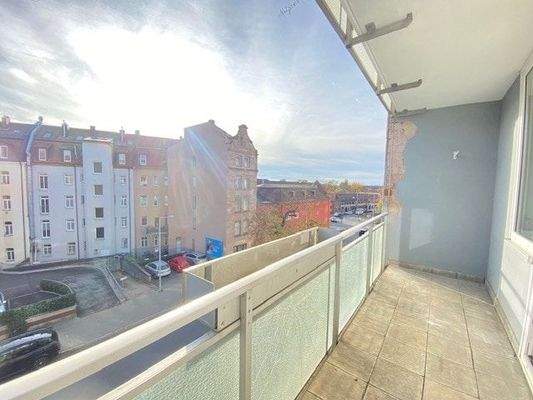 Balkon Sicht Richtung West