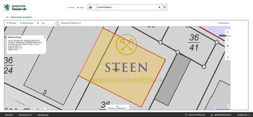 Grundriss neue Halle