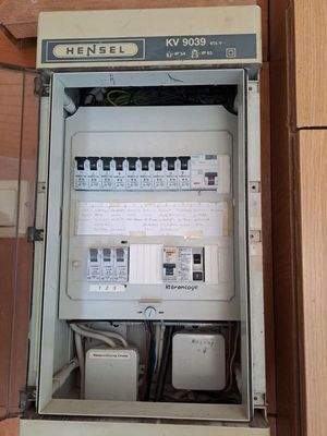 Teileinblick zur Elektrik