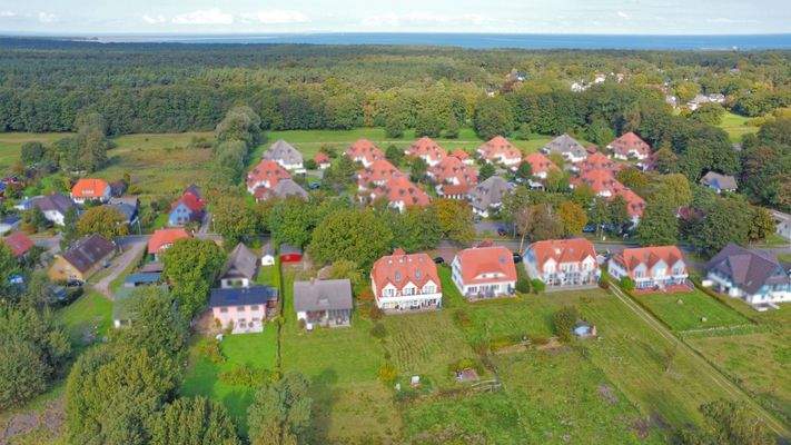 Luftbild mit Südansicht