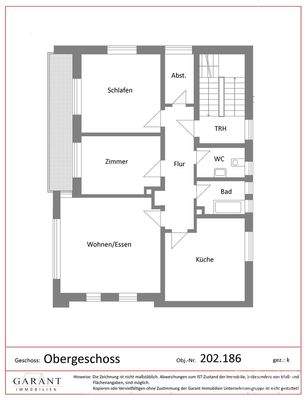 Grundriss Obergeschoss