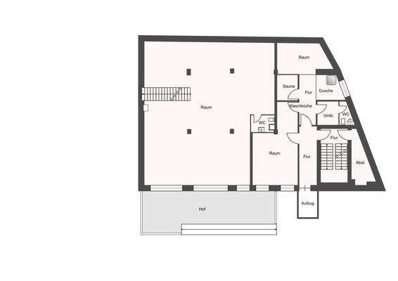 Grundriss Souterrain