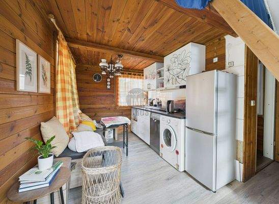 Küche im Gartenhaus