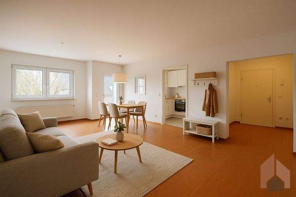 Möblierte Visualisierung 