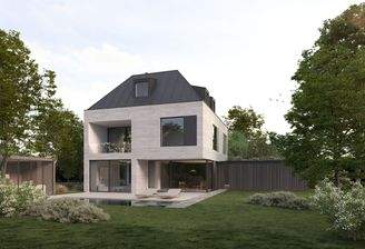 Das Architekturbüro “Jacob & Spreng” projektierte einen möglichen Neubau (visualisiert)