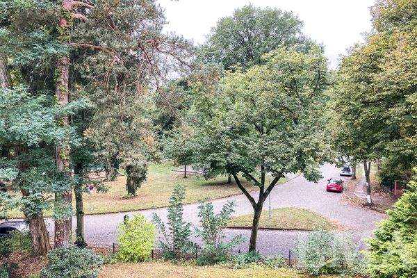 Blick vom Schlafzimmer