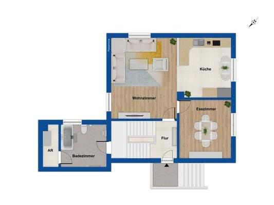 Grundriss Erdgeschoss