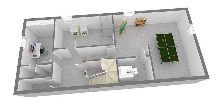 Grundriss Untergeschoss