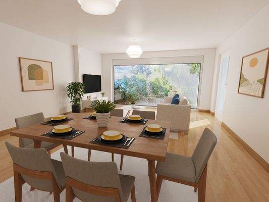 Wohnzimmer staging