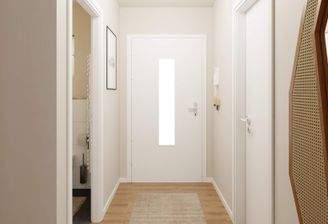 Heller und freundlicher Eingangsbereich