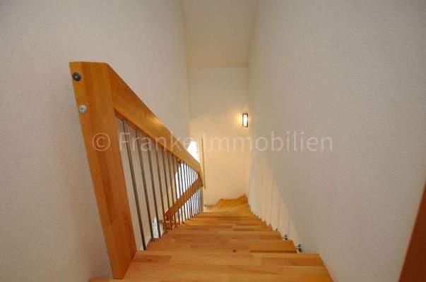 Treppenaufgang zum Obergeschoss