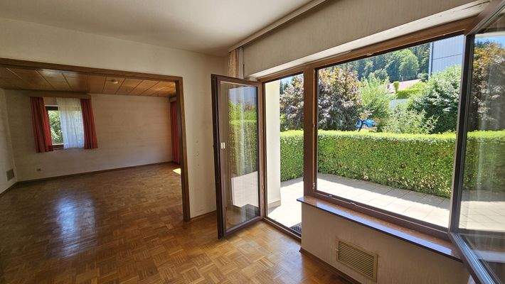 Esszimmer Zugang zur Terrasse