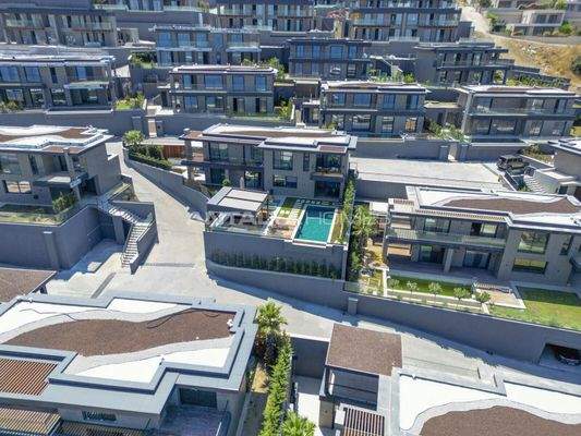 Spacious Sea View Real Estate in a Luxury Complex in Bodrum